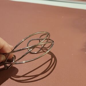 Lia Sophia silver twisted bracelet